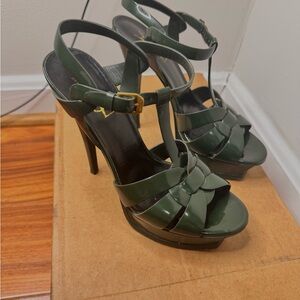 Yves Saint Laurent Tribute Platform heels